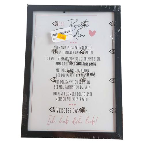 Ramka na Zdjęcia z Czarną Oprawą - Format A4 na Arena.pl