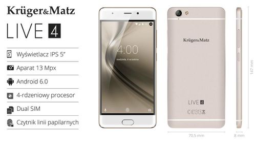 Smartfon Kruger & Matz LIVE 4S na Arena.pl
