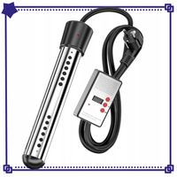 Grzałka ZANURZENIOWA 3000w elektryczna do Basenu wody do wanny z Timerem