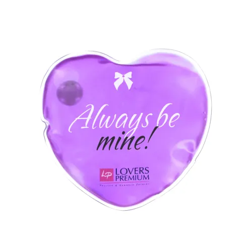 loverspremium serduszko ogrzewające czerwone 12x12 cm be mine na Arena.pl
