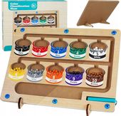 TABLICA MAGNETYCZNA LABIRYNT KULKI LICZBY SORTER MONTESSORI DO DZIECI ZI-30