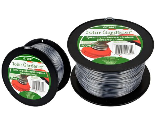 ŻYŁKA TNĄCA DO KOS I PODKASZAREK 3 MM 100 MB G73947 KWADRAT + RDZEŃ na Arena.pl