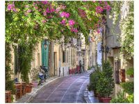 40X50CM DOMY DZIELNICY PLAKA OBRAZ