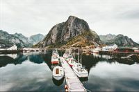 Fototapeta 3D Jezioro w GÓRACH do Sypialni 405x270