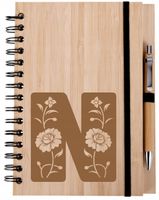 Zestaw Notatnik A5 notes PERSONALIZOWANY GRAWER prezent LITERA IMIĘ