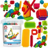 Klocki Konstrukcyjne Wafle Jeżyki Zestaw 200 Eleme