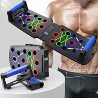 Uchwyty do pompek deska do ćwiczeń 30w1 Inteligentne liczenie i czas