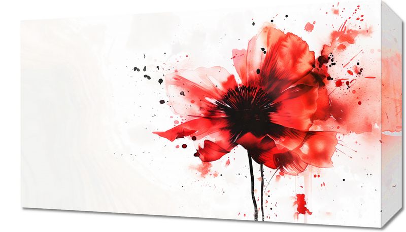 Obraz 50x30cm Płynna Akwarela zdjęcie 1