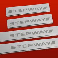 Listwa progowa DACIA SANDERO MK1 STEPWAY Stal nierdzewna 304 połysk 4szt