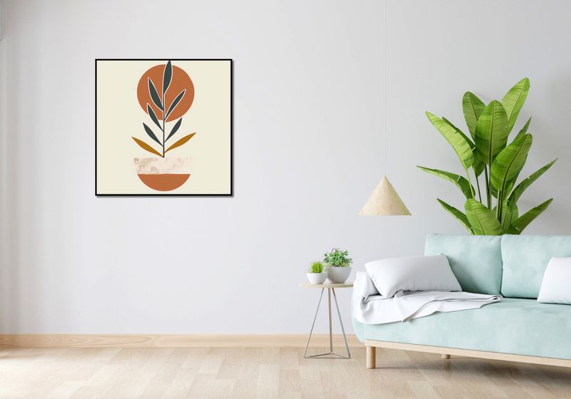 Plakat 80x80cm Ograniczna Symetria zdjęcie 4