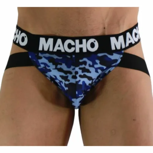 macho mx28ma jockstrap l wojskowy niebieski anatomiczny na Arena.pl