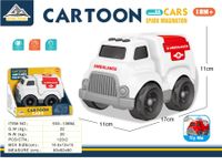 POJAZD AMBULANS Z FUNKCJĄ ŚWIATEŁ I DŹWIĘKU