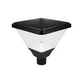 LAMPA LED PARKOWA TIRANA BIG 50W CZARNA IP65 E27 ALUMINIUM