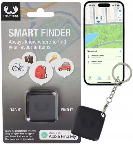 LOKALIZATOR KLUCZY GPS SMART Bluetooth FINDER AirTag Apple My Find na Arena.pl