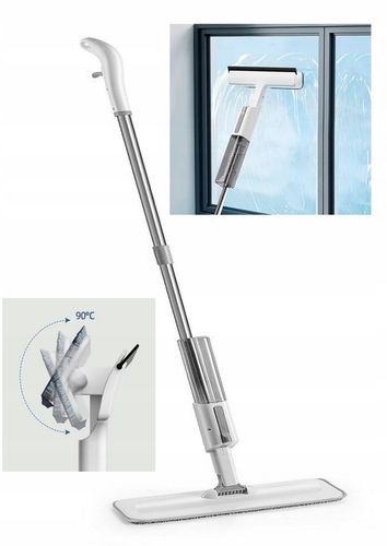 MOP ze SPRYSKIWACZEM+MYJKA DO OKIEN SZYB 3w1 SPRAY MOP Promis ULTRAMOP MS80 na Arena.pl