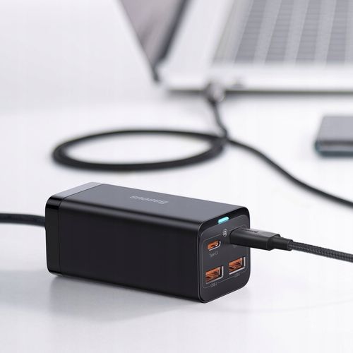 BASEUS SZYBKA ŁADOWARKA GaN3 2x USB-C/2x USB 100W na Arena.pl
