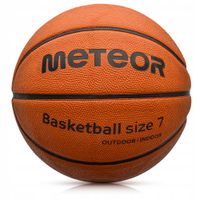 PIŁKA KOSZOWA DO KOSZYKÓWKI METEOR TRENINGOWA CELLULAR #7 MĘSKA brązowa