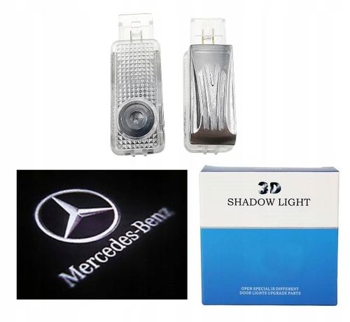 2x LED LOGO PROJEKTORY MERCEDES C KLASA W203 CLK W209 SLK R171 SLR R199 na Arena.pl
