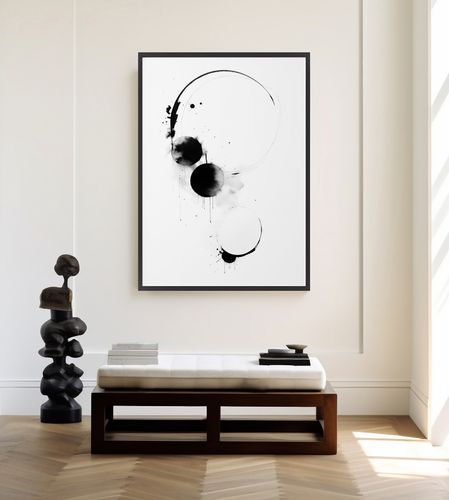 Plakat czarno białem plakaty 30x40 cm na Arena.pl