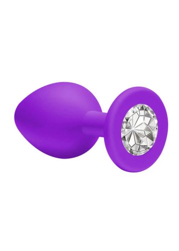 Plug-Anal Plug Emotions Cutie Medium Purple Clear Crystal na Arena.pl