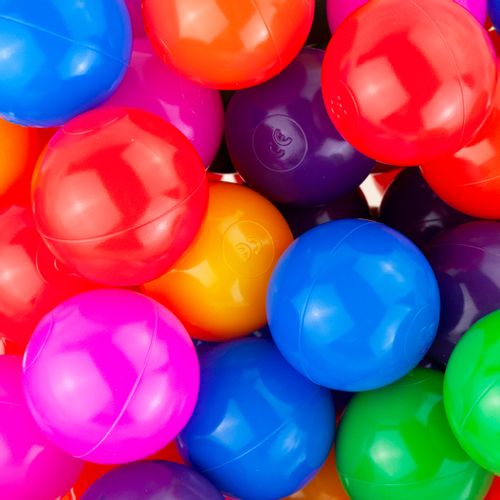 PIŁKI PIŁECZKI KULKI 6cm SUCHEGO BASENU KOJCA 100 na Arena.pl