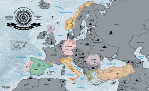 Wycierana Mapa Europy G38321 na Arena.pl