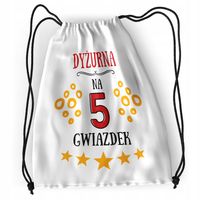 Plecak Sportowy Szkolny Dyżurnej Worek Torba Z Nadrukiem Ze Zdjęciem