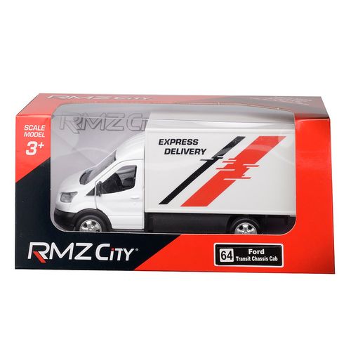 Model 1:43 RMZ Ford Transit Chassis Cab 2018, bialy na Arena.pl