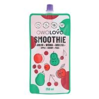 Smoothie jabłkowe z gruszką i wiśnią 250 ml