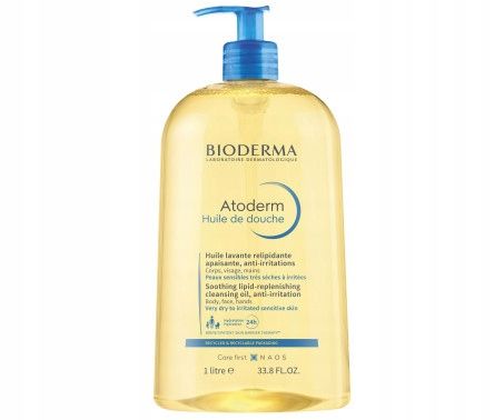 BIODERMA ATODERM HUILE OLEJEK NAWILŻAJĄCY DO KĄPIELI I POD PRYSZNIC 1000ml na Arena.pl