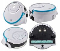 ROBOT MOP SPRZĄTAJĄCY MOPUJĄCY Z DWOMA ZBIORNIKAMI NA CZYSTĄ I BRUDNĄ WODĘ