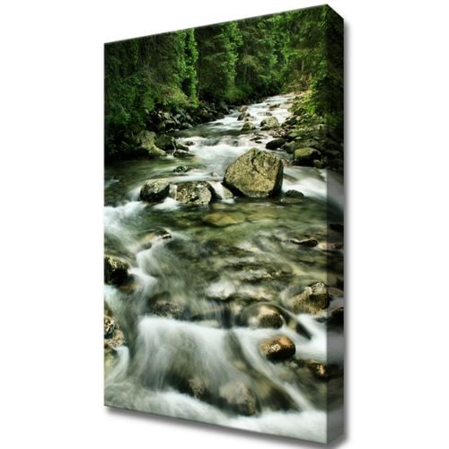 Obraz Płótno 20X30 Rzeka W Tatrach na Arena.pl