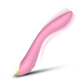 wibrator punktu g flamingo silikonowy b series joy jasnoróżowy usb 22 cm