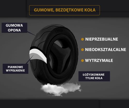 Qplay Rowerek Trójkołowy Nova+ Rubber Red na Arena.pl