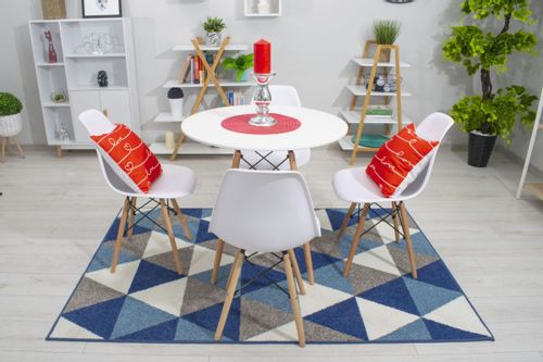 Stół TODI Okrągły 80cm - biały na Arena.pl