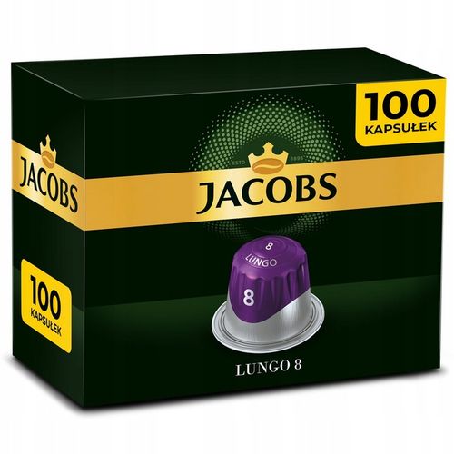 Kapsułki do Nespresso Jacobs Lungo Intenso 100 sztuk na Arena.pl