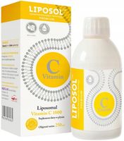 Aliness Vitamin C 1000 LIPOSOL 250ml Odporność Zmęczenie Kwas L-askorbinowy