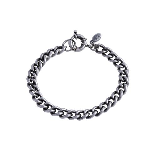 bransoleta pancerka 19 cm (b22/men/50ag cz) zdjęcie 1