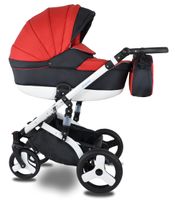 Wyprzedaż Wózek Dziecięcy Lameiro zestaw 3w1 Gondola Spacerówka Fotelik