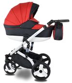 Wyprzedaż Wózek Dziecięcy Lameiro zestaw 3w1 Gondola Spacerówka Fotelik