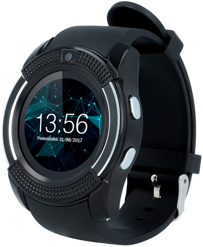 Smartwatch Hykker Chrono 3 czarny na Arena.pl