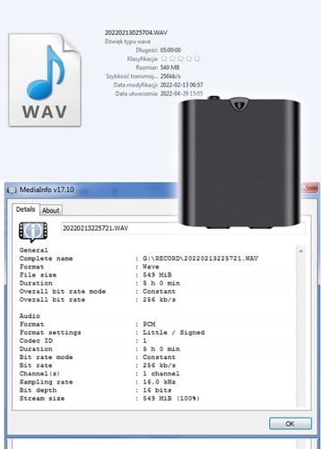MINI DYKTAFON SZPIEGOWSKI SPY USB DETEKCJA 32GB na Arena.pl