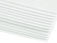 Filc 3 mm 20 x 30 cm Arkusz A4 Biały (1szt)