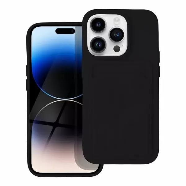 Futerał CARD CASE do IPHONE 14 PRO czarny zdjęcie 1