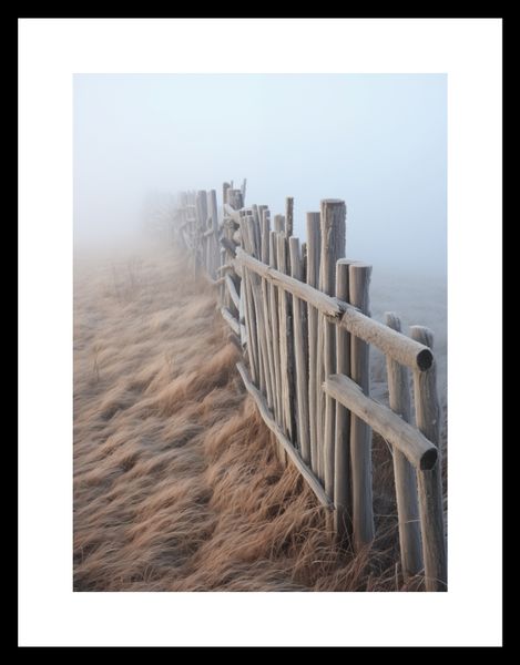 Plakat 20,5x28,4cm Mgła nad Wydmami zdjęcie 3