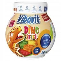 Vibovit Dino Żelki zestaw witamin smak owocowy 50szt.