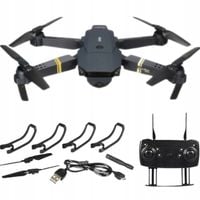 Dron XPart 998PRO czarny z kamerą 4K dla dzieci 10 lat +