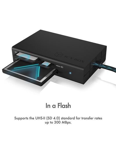 Czytnik USB ICY BOX Czytnik USB 3.0 Type-C CF SD microSD na Arena.pl