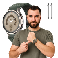 Pasek do Xiaomi Redmi Watch 5 Lite 22mm opaska na smartwatch zielony KOLORY