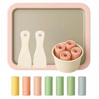 Zestaw do lodów tajskich profesjonalny 2 szpatułki domowe lody tajskie